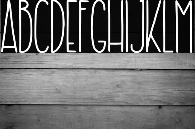 krusty craft Font examples