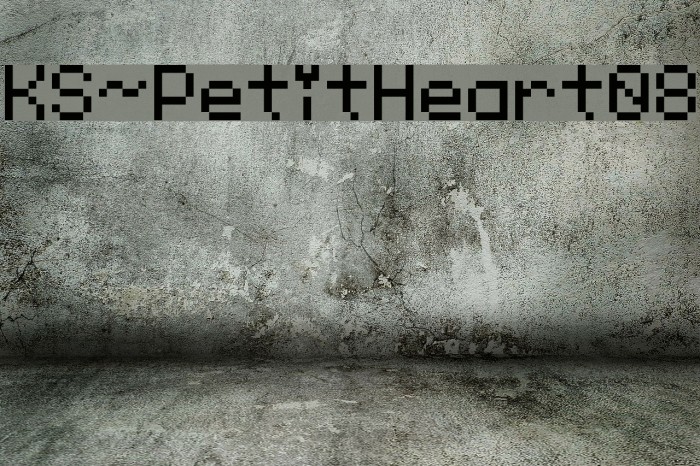 KS-PetitHeart08 Font examples
