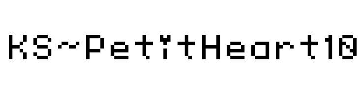 KS-PetitHeart10 Font