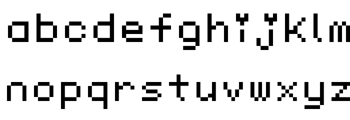 KS-PetitHeart10 Font LOWERCASE