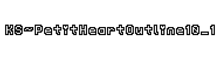 KS-PetitHeartOutline10_1  font caratteri gratis