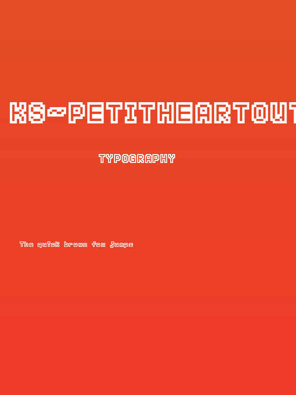 KS-PetitHeartOutline10_1 Poster