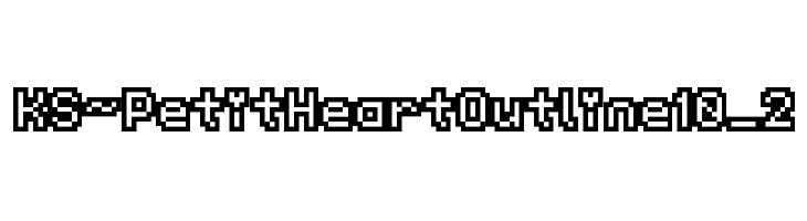 KS-PetitHeartOutline10_2  Free Fonts Download