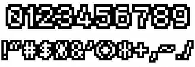 KS-PetitHeartOutline10_2 Font OTHER CHARS