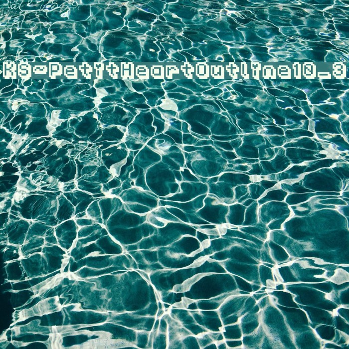 KS-PetitHeartOutline10_3 Font examples