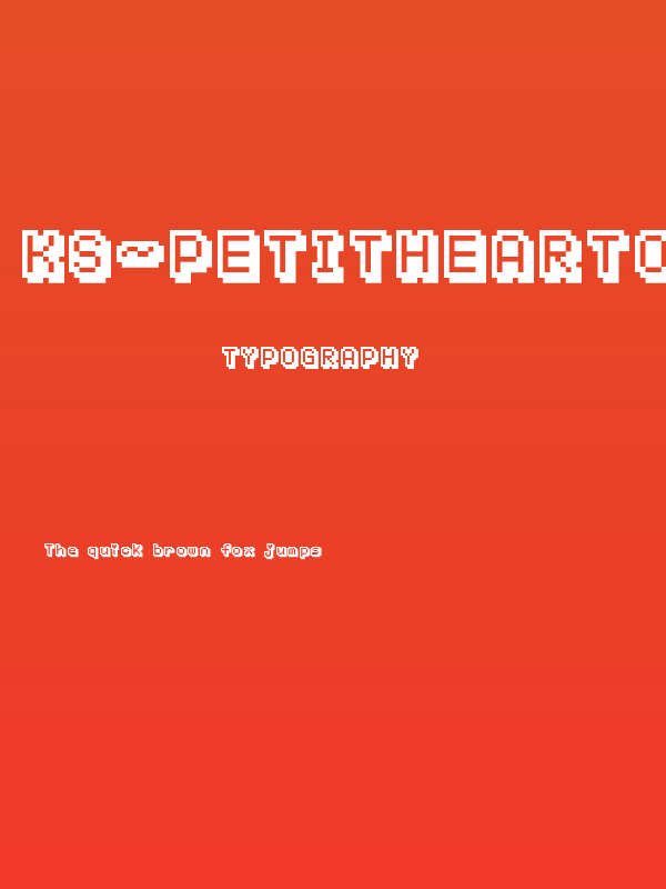 KS-PetitHeartOutline10_3 Poster