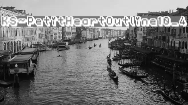 KS-PetitHeartOutline10_4 Font examples