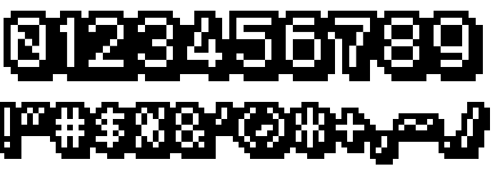 KS-PetitHeartOutline10_5 Font OTHER CHARS