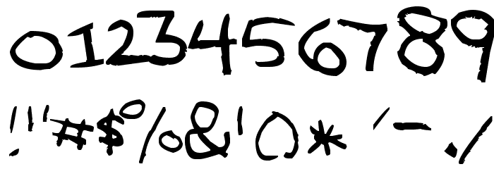 KSAFONT Font OTHER CHARS
