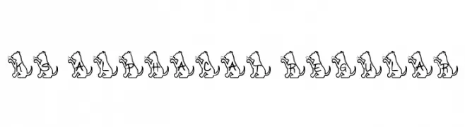 Ks Alphacat Regular  Frei Schriftart Herunterladen