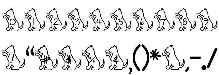 Ks Alphacat Regular Font OTHER CHARS