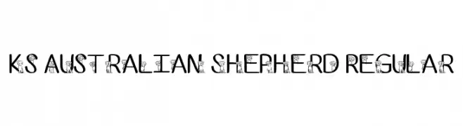 Ks Australian Shepherd Regular  免费字体下载