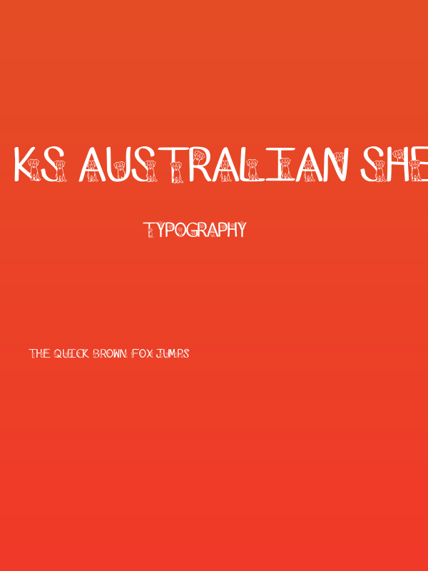 Ks Australian Shepherd Regular Poster