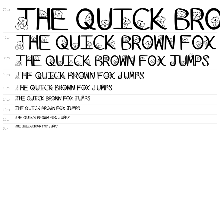 Ks Coppers Teddy Bears Regular Waterfall