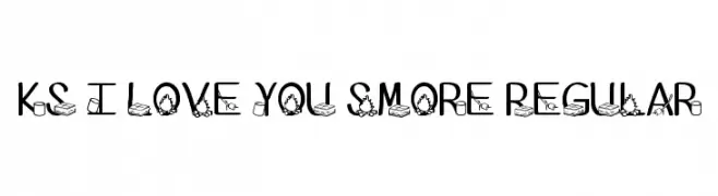 Ks I Love You Smore Regular  baixar fontes gratis