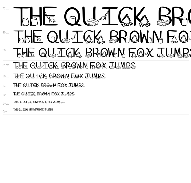 Ks I Love You Smore Regular Waterfall