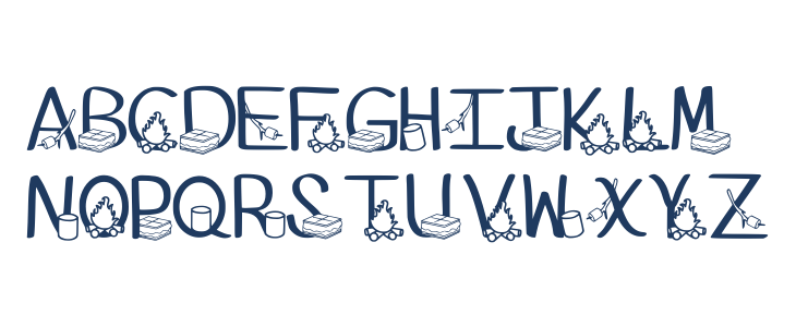 Ks I Love You Smore Regular Lowercase