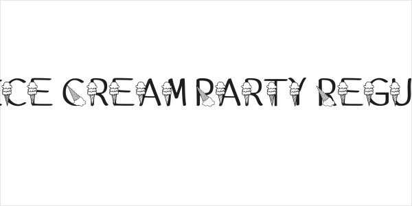 Ks Ice Cream Party Regular Logo