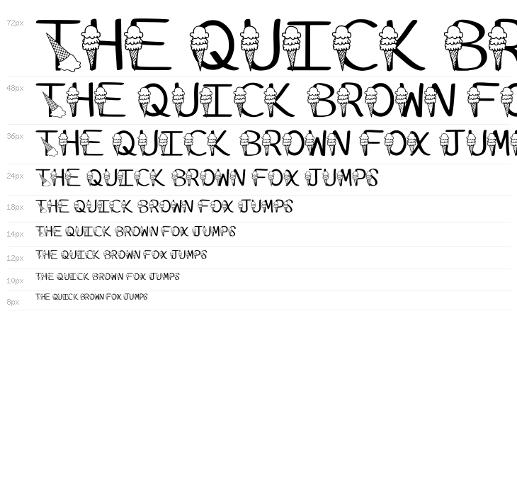 Ks Ice Cream Party Regular Waterfall