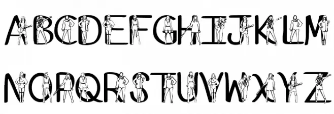 Ks Reputaytion Regular Font Litere mari