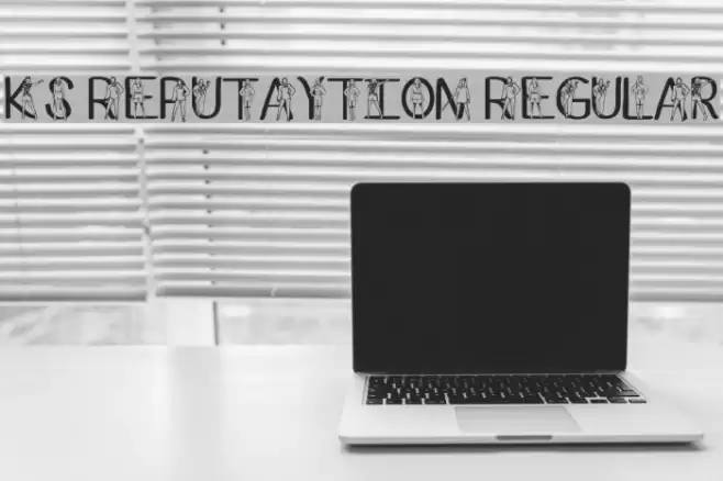 Ks Reputaytion Regular Font examples
