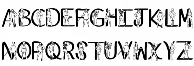 Ks Reputaytion Regular 字体 小写