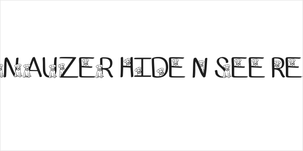 Ks Schnauzer Hide N See Regular Logo