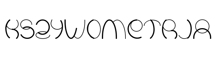 Kszywometrja  font caratteri gratis