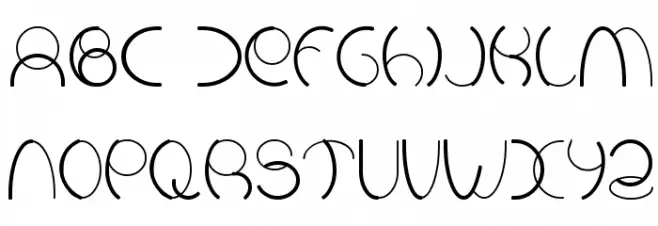 Kszywometrja 字体 大写