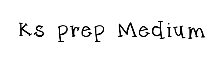 ks prep Medium  Free Fonts Download