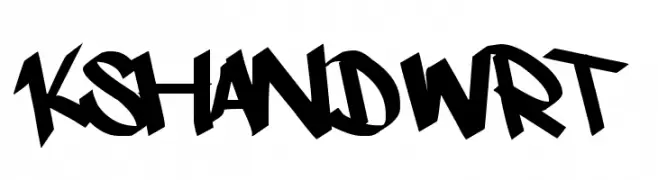 kshandwrt  免费字体下载