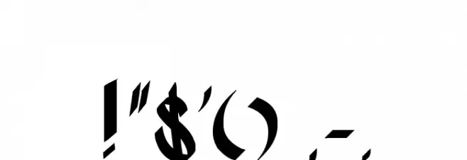 kshandwrt Font OTHER CHARS