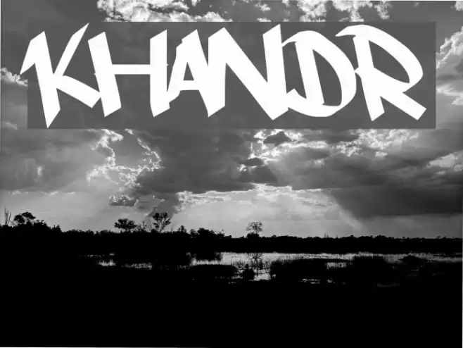 kshandwrt Font examples