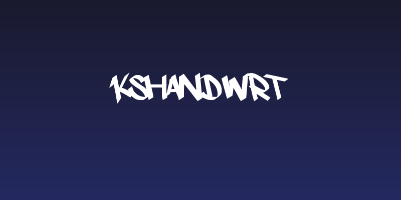 kshandwrt Social Header