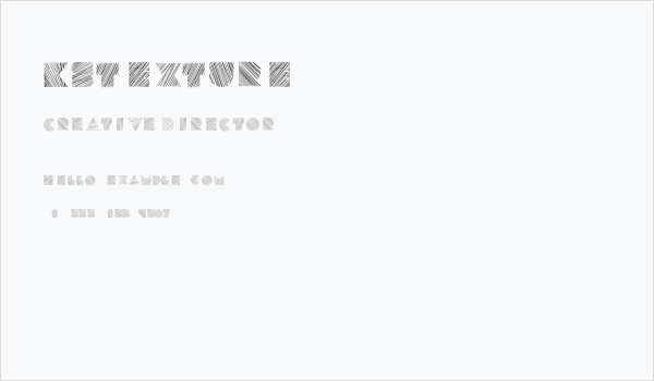 kstexture Business Card