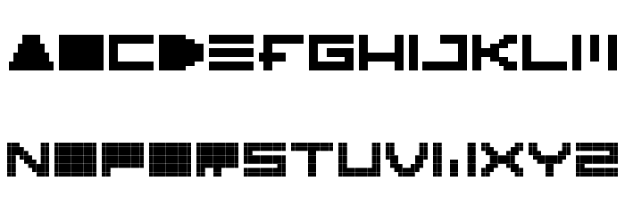 KTech Font LOWERCASE
