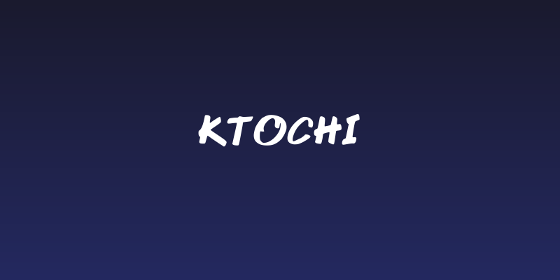 Ktochi Social Header