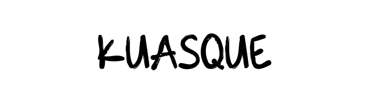 KUASQUE  font caratteri gratis