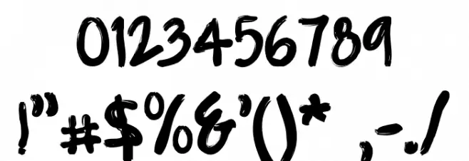 KUASQUE Font OTHER CHARS