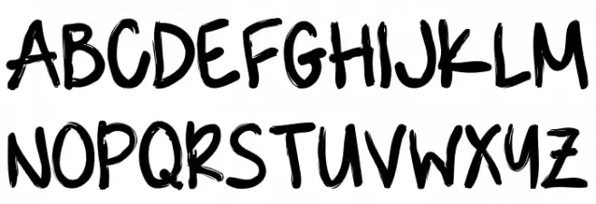 KUASQUE Schriftart Groß
