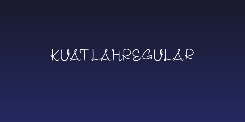 KUATLAHRegular Social Header
