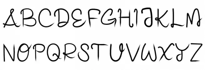 KUATLAHRegular Font LOWERCASE