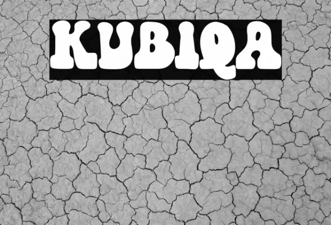 KUBIQA Font examples