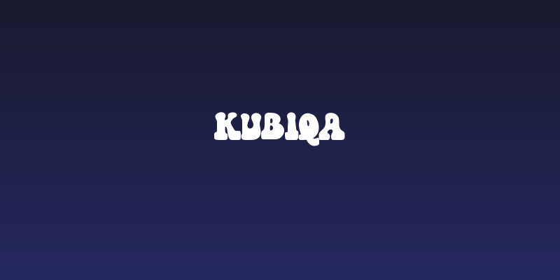 KUBIQA Social Header