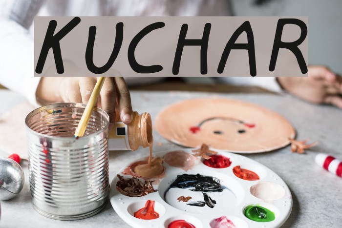 KUCHAR Font examples