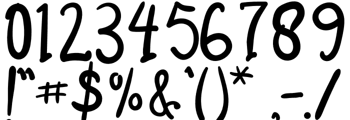 KUKURU HONEY Font OTHER CHARS