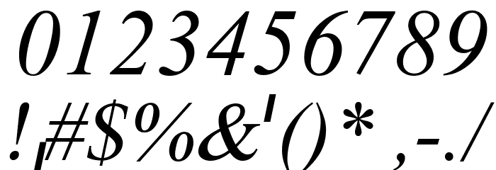 KULDIPA2 Italic Fuentes OTROS CHARS