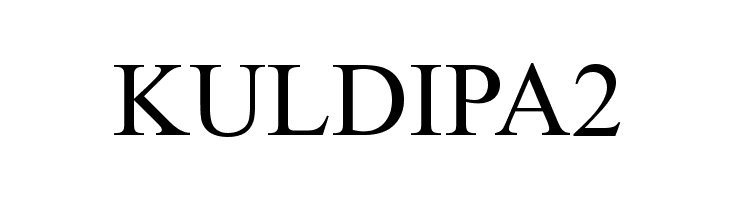 KULDIPA2 Font