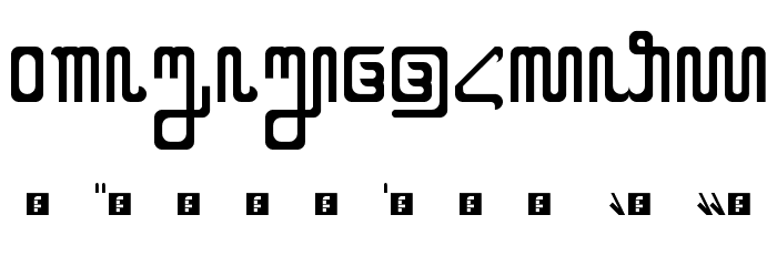 KUNJARA Regular Font OTHER CHARS