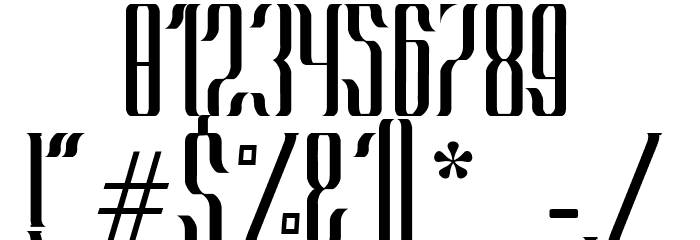 KURRAWAL Font OTHER CHARS